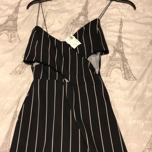Black Stripped Dress